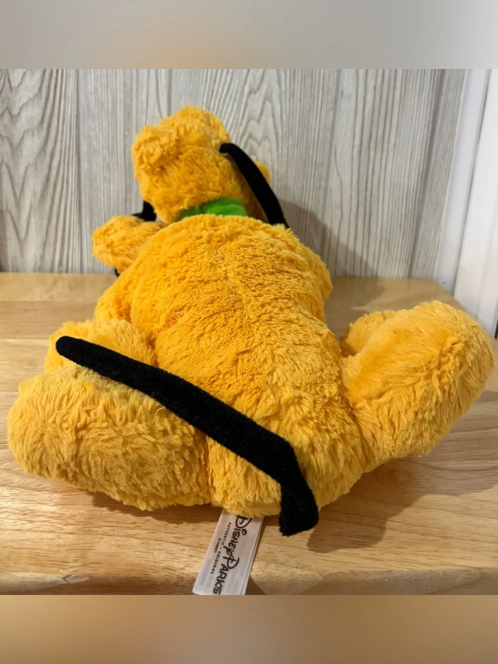 Disney Parks Pluto Plush Stuffed Animal Dog 15” Large Soft Cuddle Toy